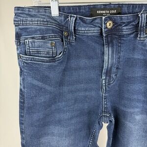 Kenneth Cole Slim Fit Womens Blue Denim Jeans 33 x 32‎